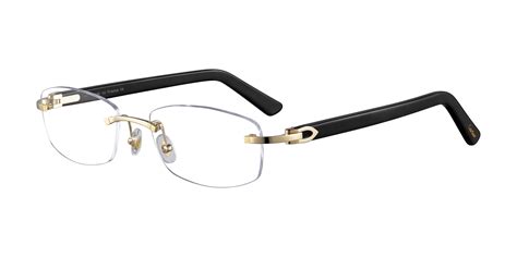 cartier rimless frames